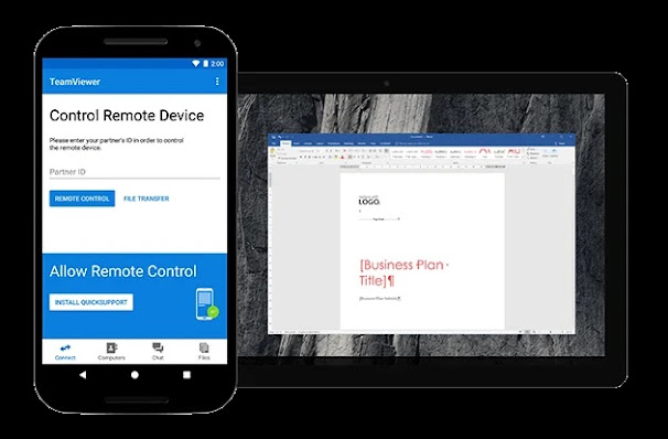 خطوات تحميل برنامج " Team Viewer" مجانا برابط مباشر للاندرويد