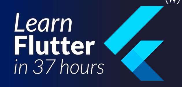كورس flutter مجاني دورة فلاتر كاملة على الانترنت بشهادة معتمدة