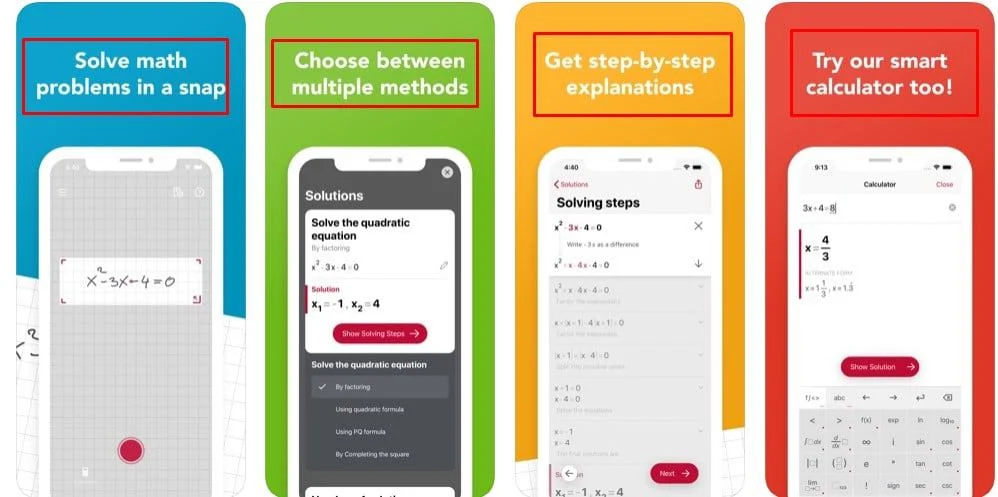 برنامج لحل اي معادله رياضيه
