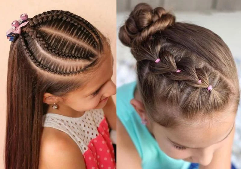 كيف يتم تزيين شعر البنات؟