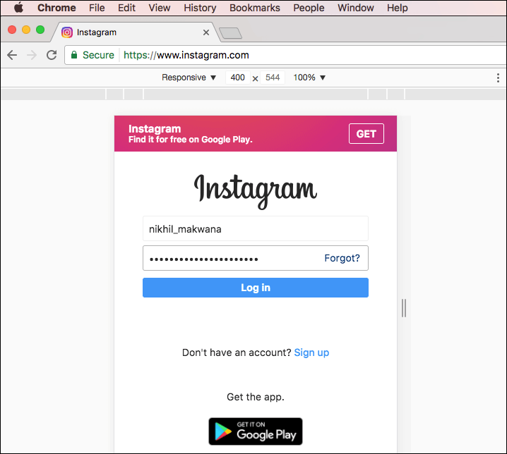 كيفية التسجيل للحصول على حساب Instagram