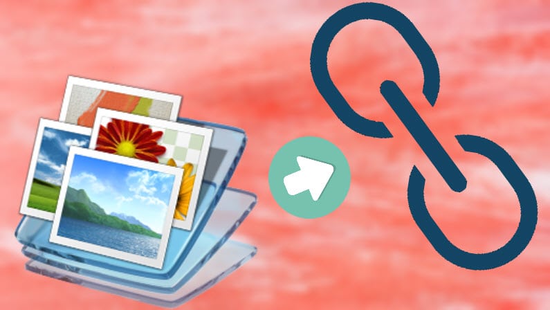 تحويل الصوره لرابط