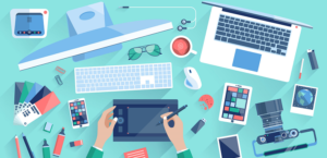 العمل كمحرر ومصمم جرافيك للكتب الإلكترونية