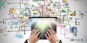 العمل كمدير مشاريع تطوير البرمجيات وتقديم الخدمات عبر الإنترنت