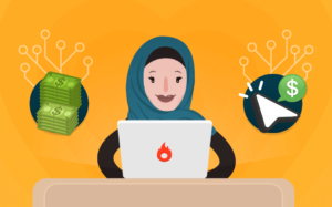 العمل كمسوق للتجزئة الإلكترونية وتحقيق الإيرادات من المتاجر الإلكترونية