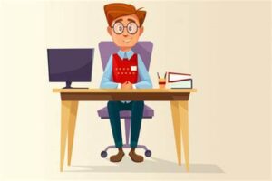 العمل كمصمم للرسوم المتحركة وتقديم الخدمات الرسومية عبر الإنترنت