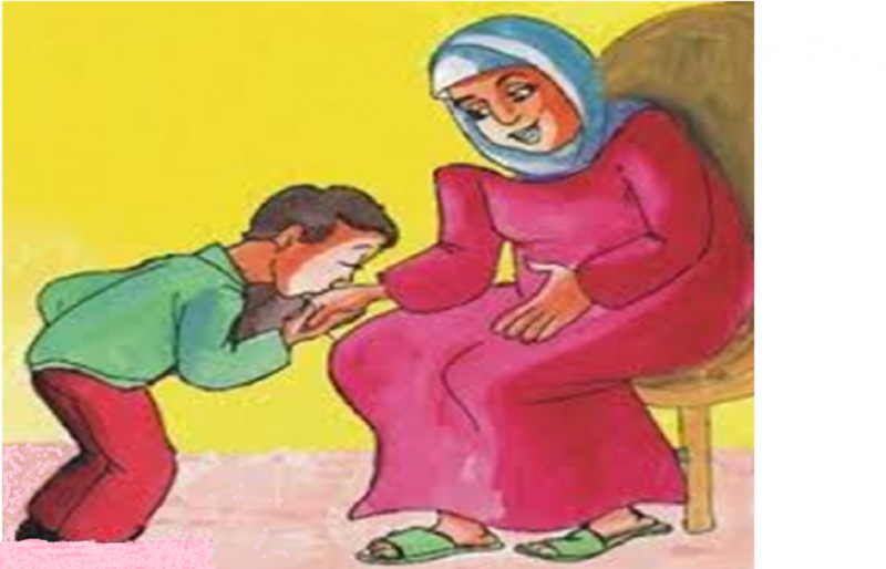 تعبير عن بر الوالدين 10 سط دي 3 ور