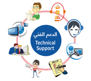 تقديم خدمات الدعم الفني عبر الإنترنت
