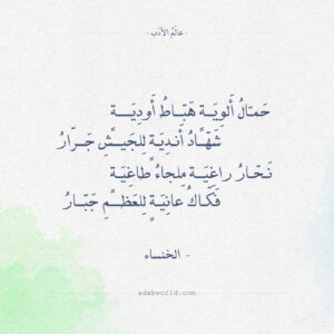شعر رثاء