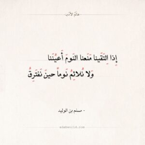 شعر عن النوم