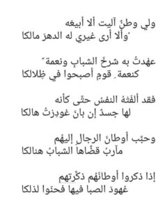 شعر عن الوطن لأحمد شوقي