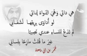 شواهد من شعر عمر بن أبي ربيعة
