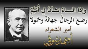 قصيده احمد شوقي