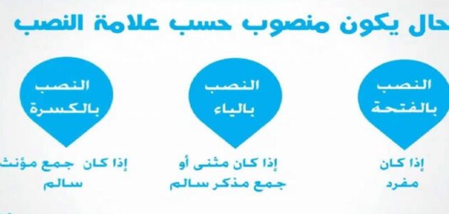من أمثلة الحال المفردة شرح درس الحال بالأمثلة