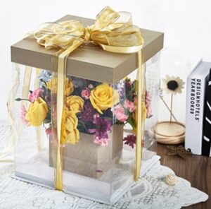 تغليف هدايا شفاف