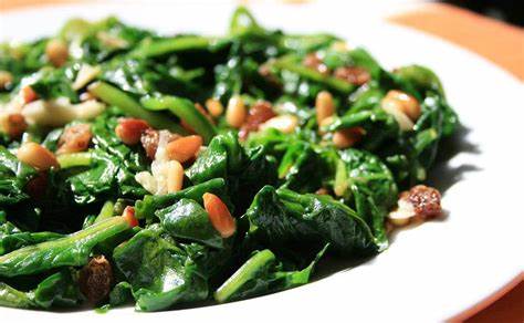 طريقة عمل السبانخ