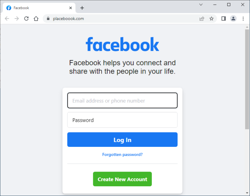 الفيس بوك الخاص بي