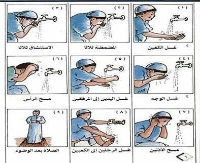 كيفية الوضوء