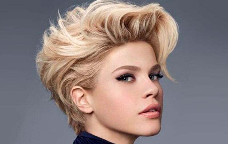 قصات شعر قصير