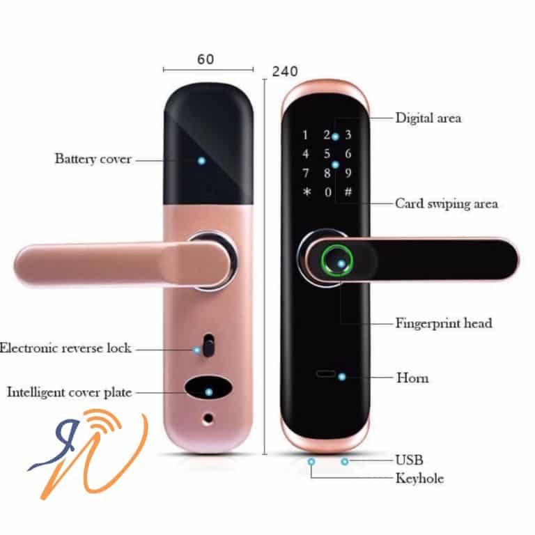 قفل باب الكتروني الكويت