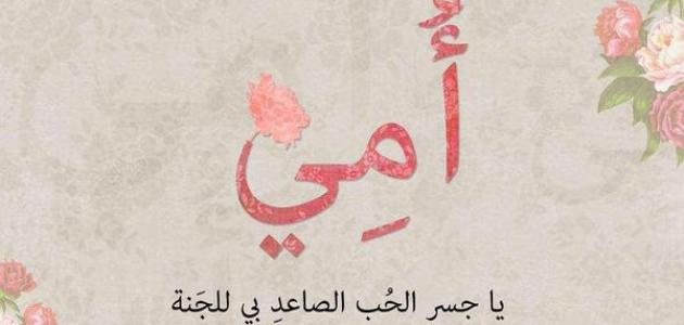 كلام عن الام
