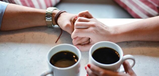 عبارات عن القهوة والحب