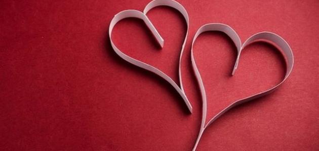 رسائل حب قصيرة