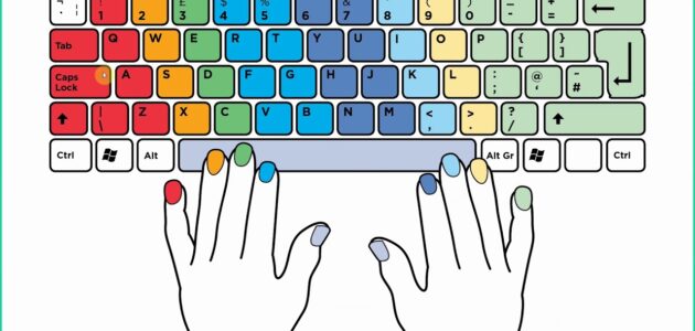 دورة عن الكتابة السريعة على الكيبورد